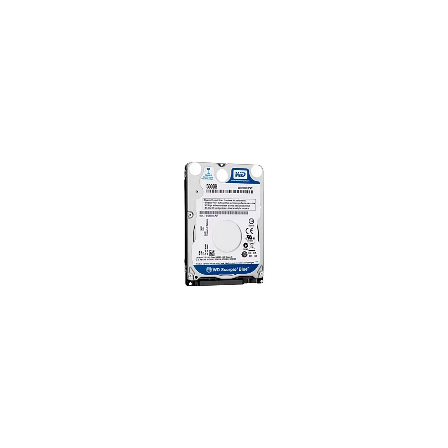 Western Digital Blue WD5000LPVX SATA 3.0 5400 RPM 2.5" 500 GB Harddisk