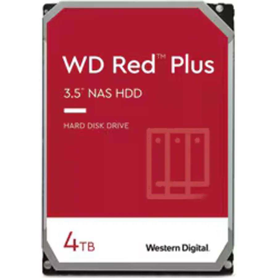 Western Digital Red Plus WD40EFZX SATA 3.0 5400 RPM 3.5" 4 TB Harddisk