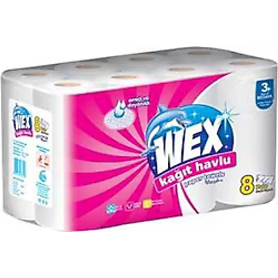 Wex 8'li Kağıt Havlu