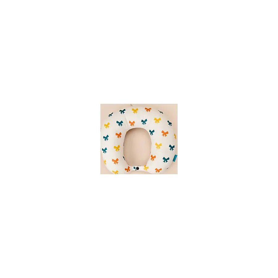 Wexta Kurdele Desenli Seyahat Boyun Yastığı - Renkli - 28,5x30 cm