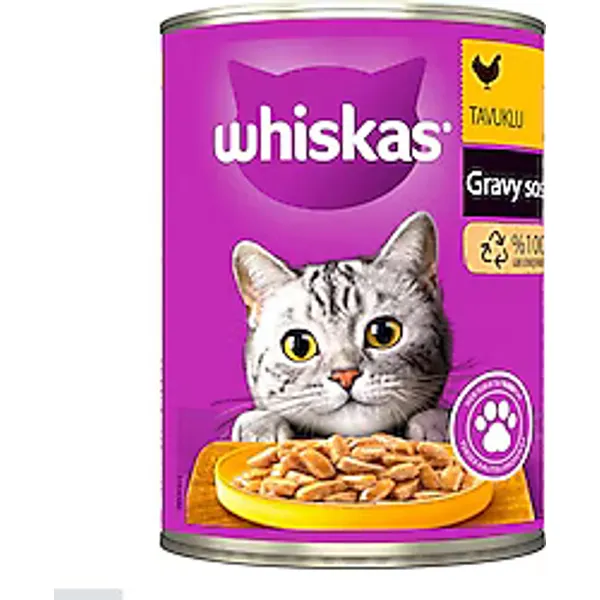 Whiskas Tavuklu 400 gr Yetişkin Konserve Kedi Maması