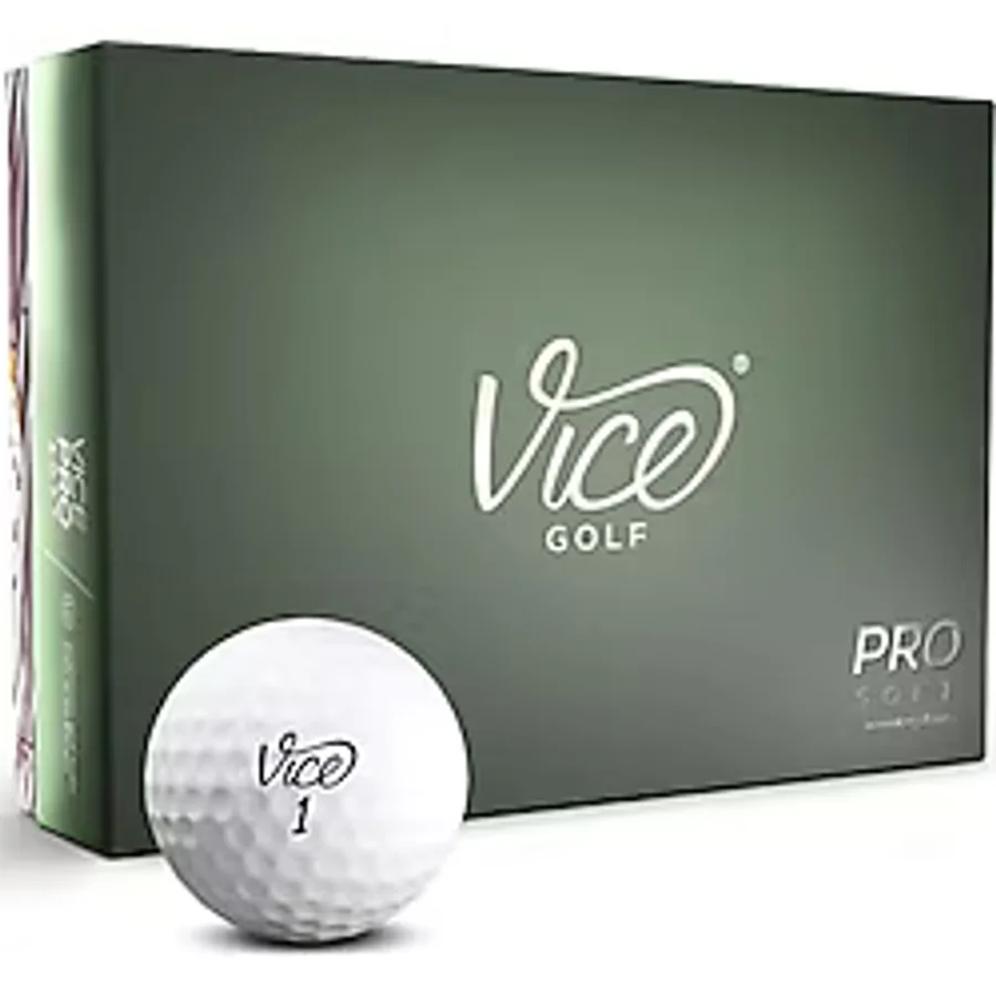 (White) - Vice Golf Men's Prosoft Pro Soft 1 Dozen