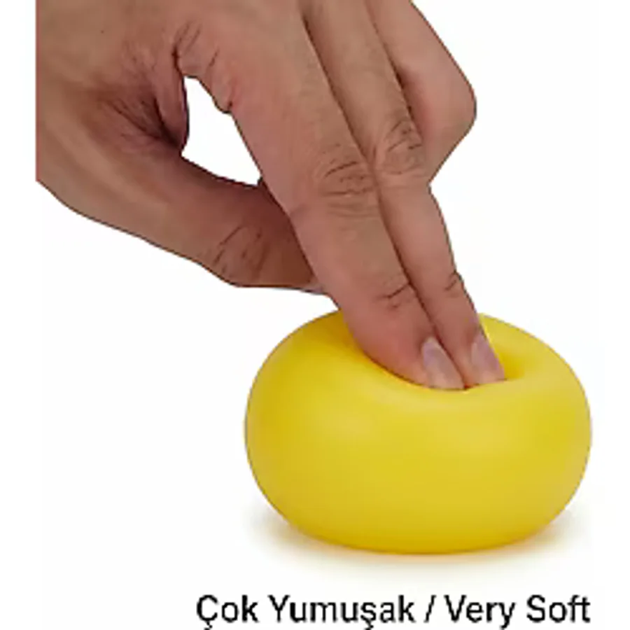 Wicromed Silikon Stres Topu - Sarı