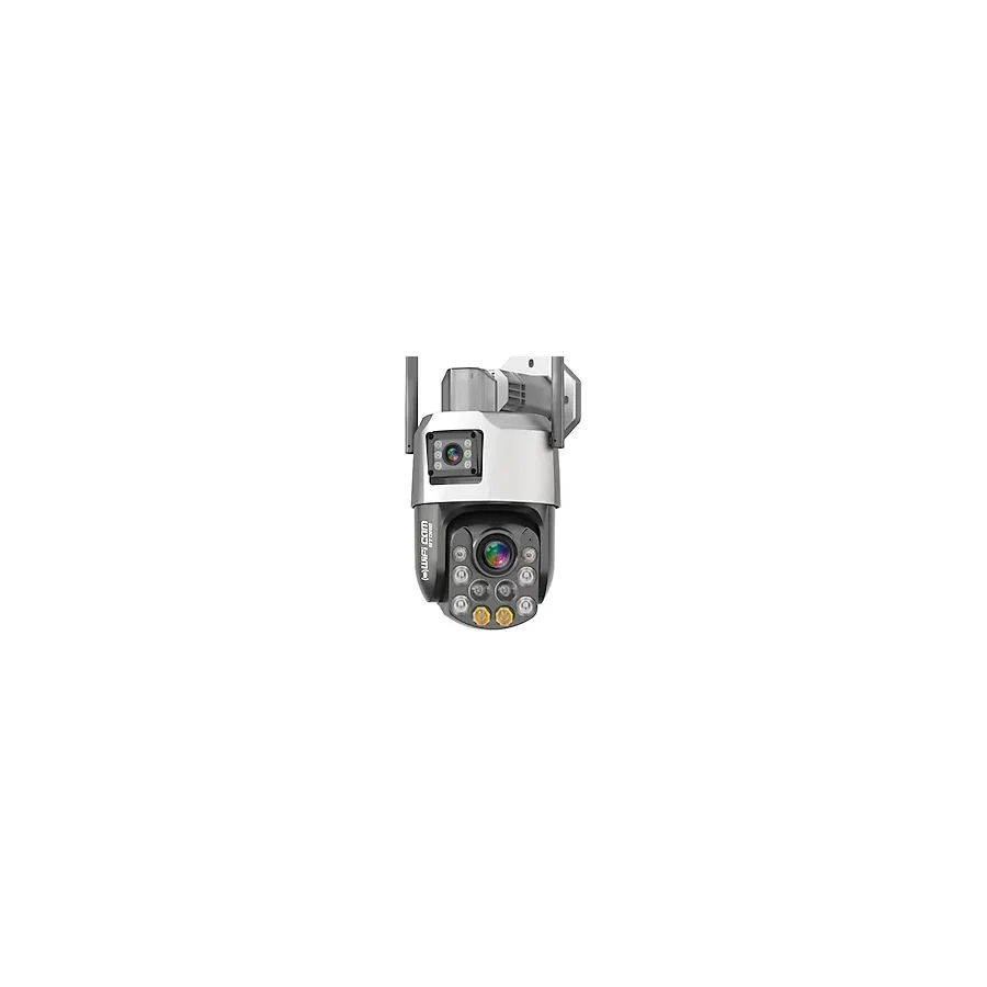 Wificam 6 Mp Çift Kameralı 36X Optik Zoom Büyük Ptz Wifi Kamera Hareket Takibi-Otomatik Zoom-Icsee Yazılım