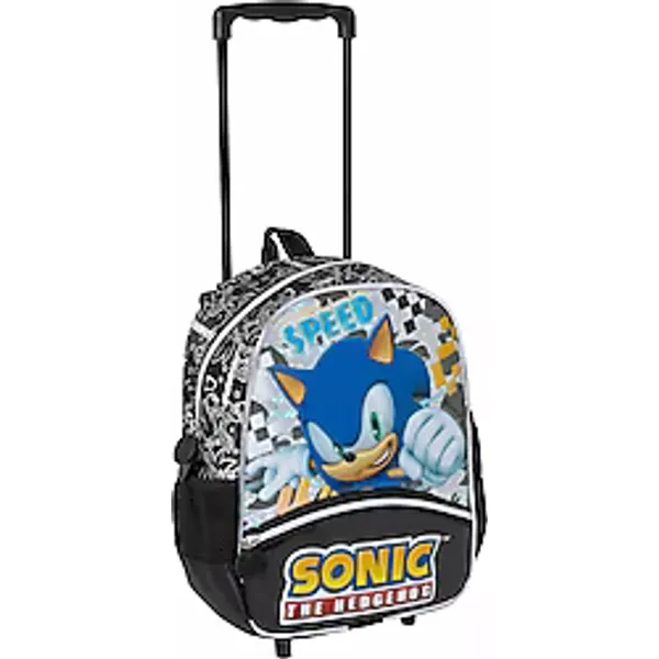 Wiggle 2043 Sonic Speed Çekçekli Anaokulu Çantası