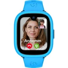 Wiky Watch 4G Görüntülü Konuşma Mavi Akıllı Çocuk Saati