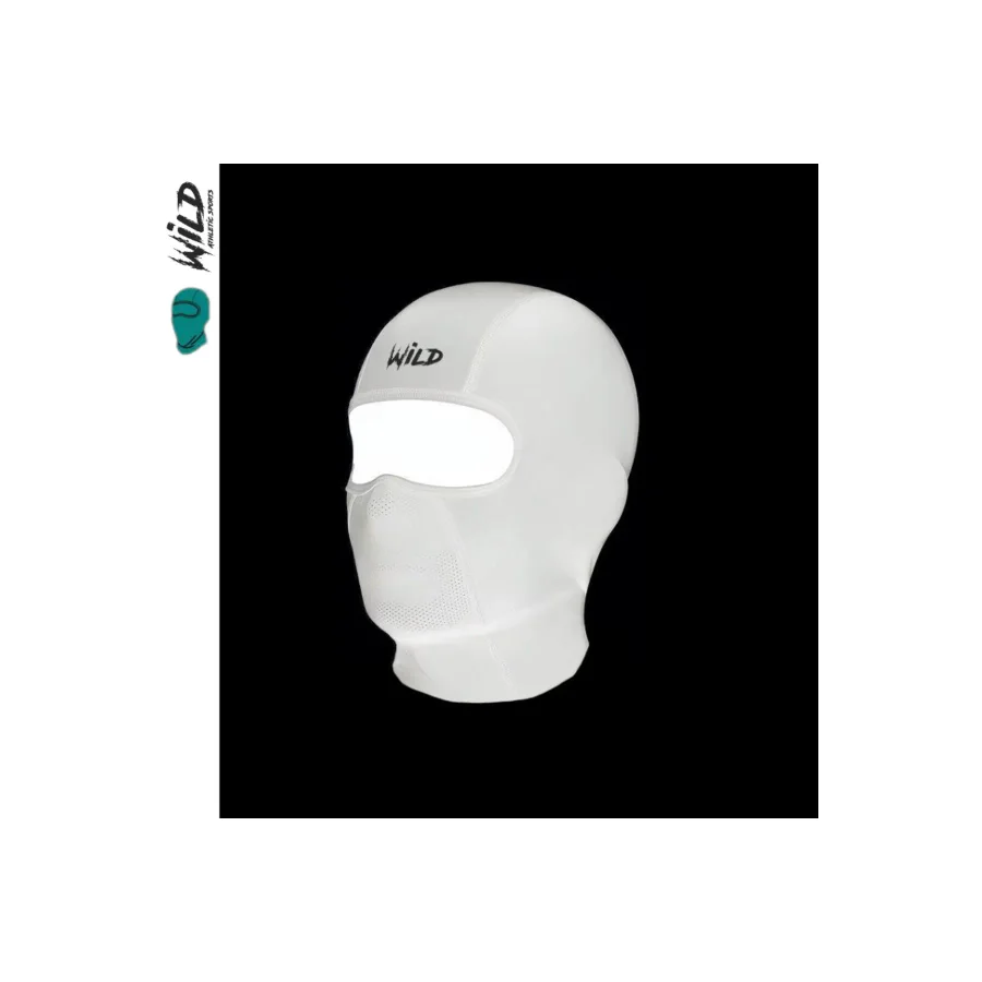 Wild Athletic Balaklava Termal Spor Motor Maske Beyaz Shadow