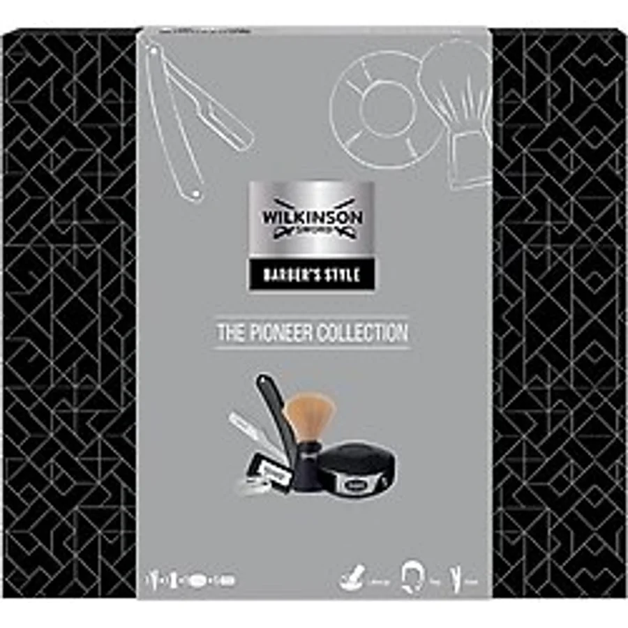 Wilkinson Sword Barbers Style Koleksiyonu Erkek Ustura Tıraş Damat Seti