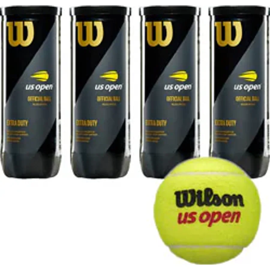 Wilson 4 Kutu Us Open Tenis Topu Vakum Ambalajda WRT106200