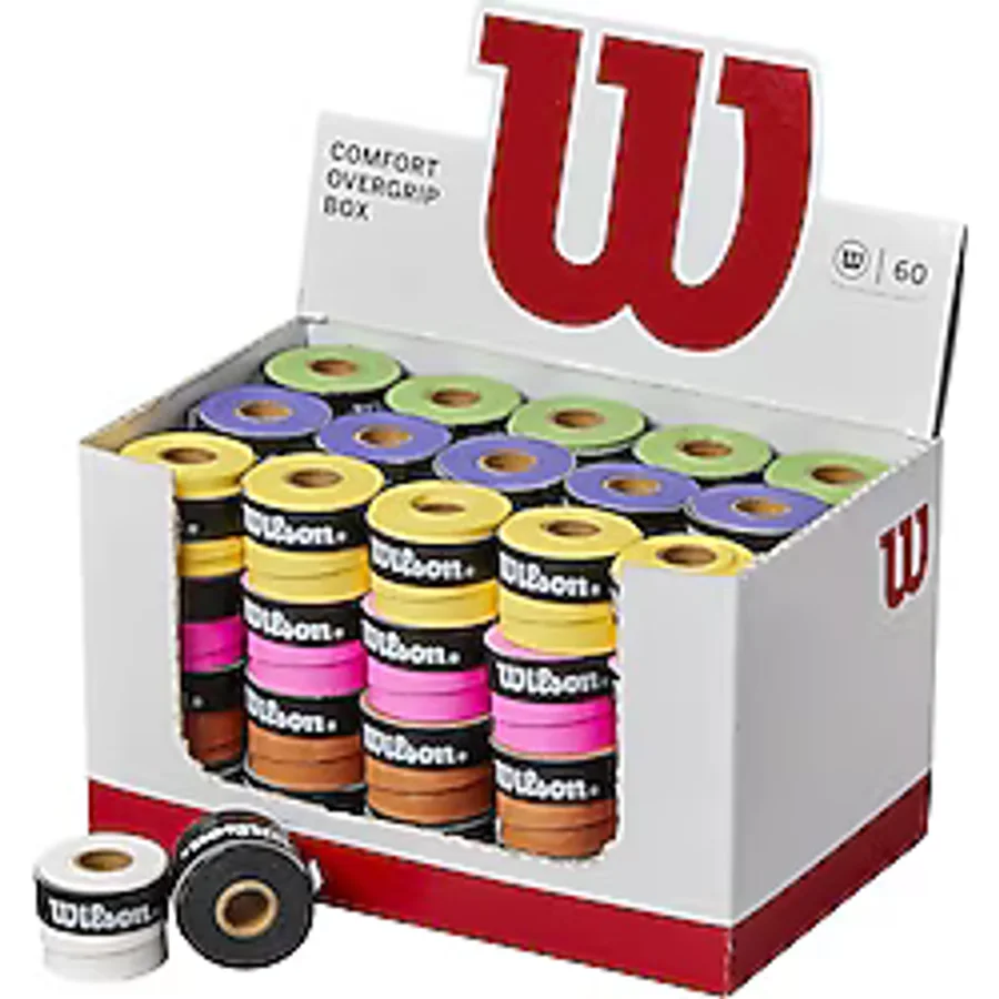 Wilson 60'Lı Overgrip Box Ultra Wrap Grip Seti Çok Renkli