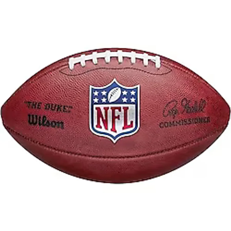 Wilson American Football NFL The Duke, resmi NFL boyutu, Horween derisi, kahverengi