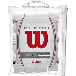 Wilson Beyaz 12'li Pro Overgrip Perforated