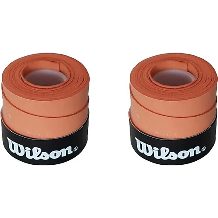 Wilson Comfort Bowl O'grips 2 Adet Grip, Tenis Raketi Gribi Kiremit Renkli