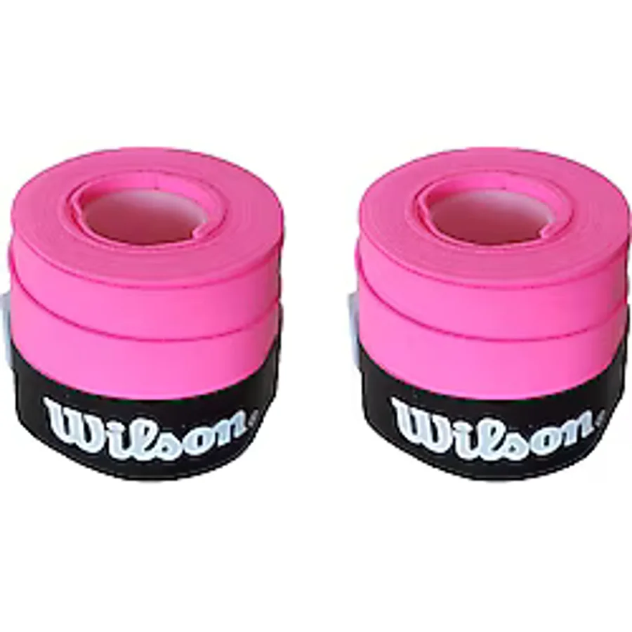 Wilson Comfort Bowl O'grips 2 Adet Grip, Tenis Raketi Gribi Pembe