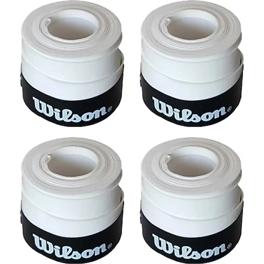 Wilson Comfort Bowl O'grips 4 Adet Grip, Tenis Raketi Gribi Beyaz