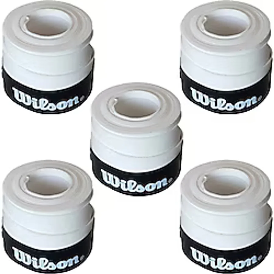 Wilson Comfort Bowl O'Grips 5 Adet Grip Tenis Raketi Gribi Beyaz