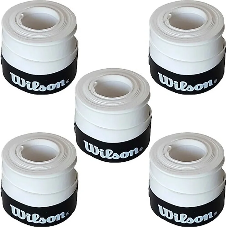 Wilson Comfort Bowl O'Grips 5 Adet Grip Tenis Raketi Gribi Beyaz