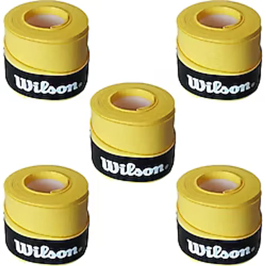 Wilson Comfort Bowl O'Grips 5 Adet Grip Tenis Raketi Gribi Sarı