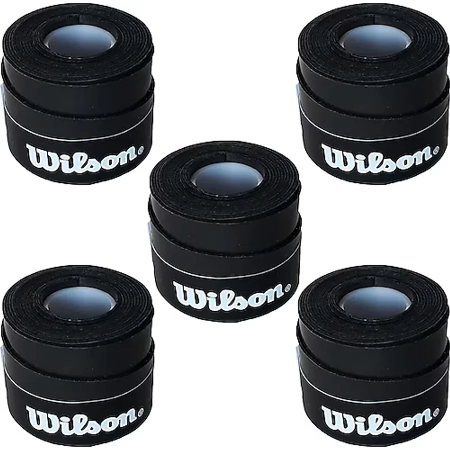 Wilson Comfort Bowl O'grips 5 Adet Grip Tenis Raketi Gribi Siyah