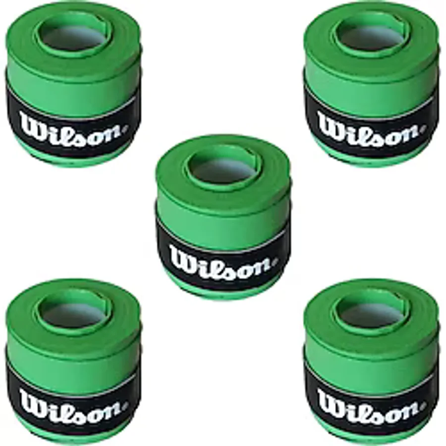 Wilson Comfort Bowl O'Grips 5 Adet Grip Tenis Raketi Gribi Yeşil