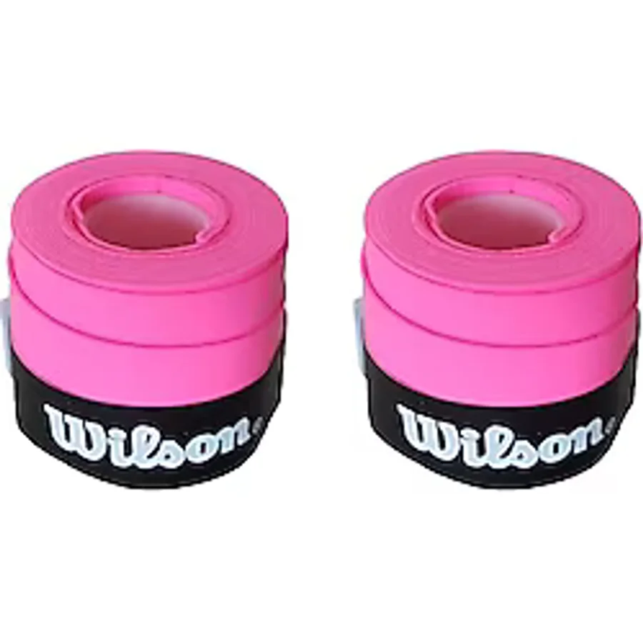 Wilson Comfort Bowl O'Grips Overgrip 2 Adet Grip Tenis Raketi Gribi (Pembe)