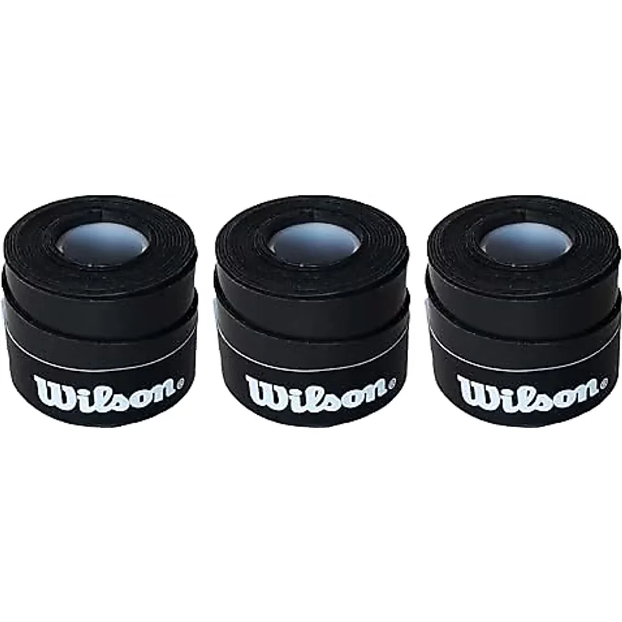 Wilson Comfort Bowl O'Grips Overgrip 3 Adet Grip Tenis Raketi Gribi (Siyah)