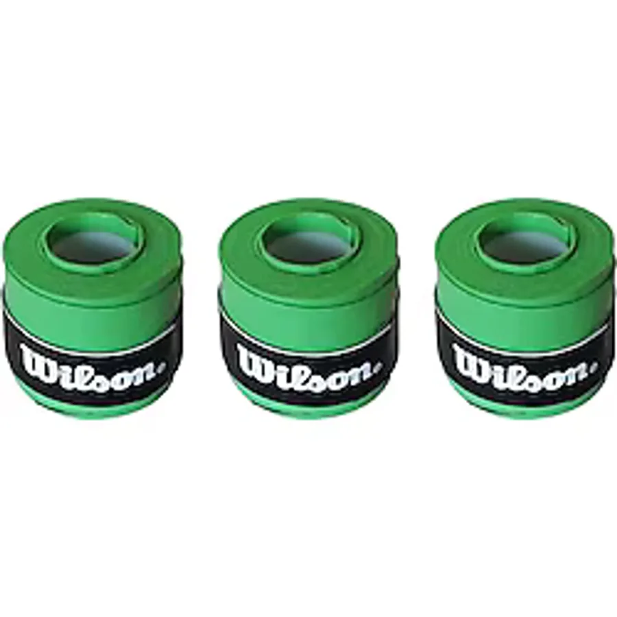 Wilson Comfort Bowl O'Grips Overgrip 3 Adet Grip Tenis Raketi Gribi (Yeşil)