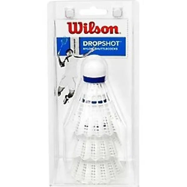 Wilson Dropshot 3'lü Beyaz Badminton Topu WRT6048WH