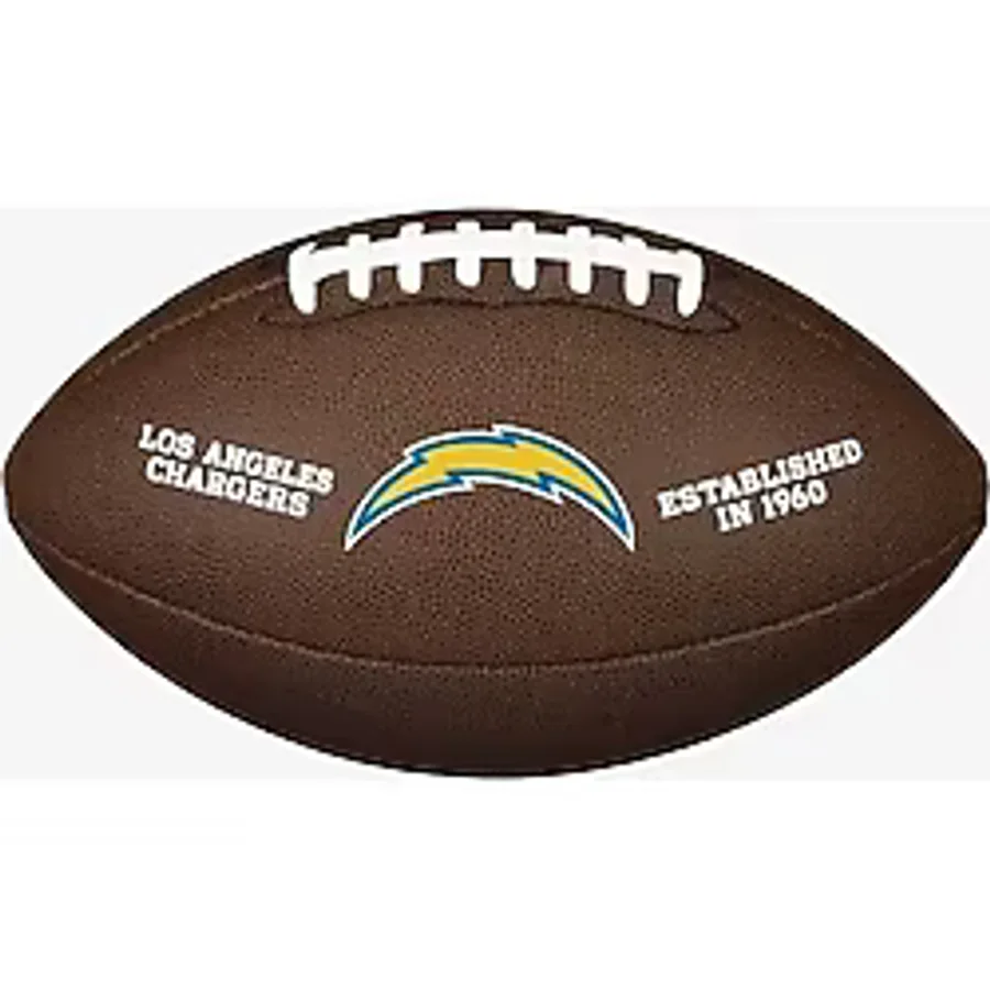 Wilson NFL Team Logo Composite Amerikan Futbol Topu WTF1748XBLAC