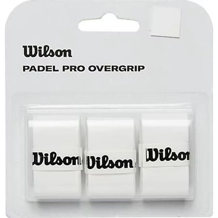 Wilson Padel Pro Padel Raket Overgrip Beyaz 3lü