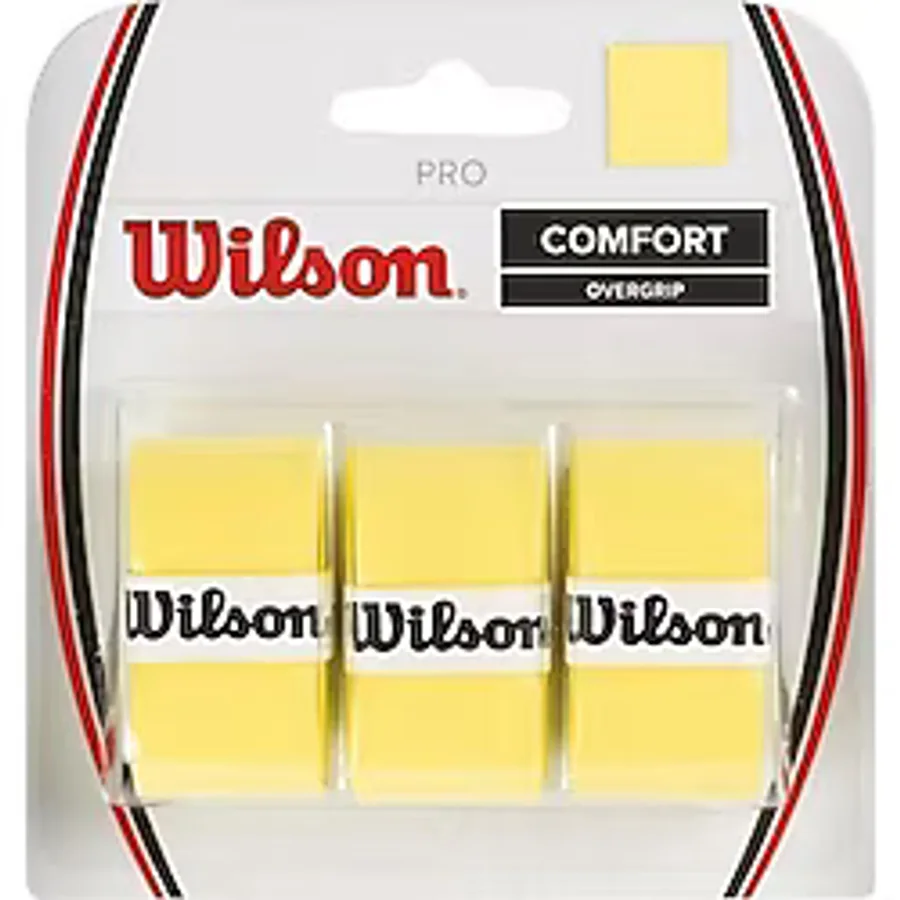 Wilson Pro Comfort 3'lü Tenis Gribi Sarı
