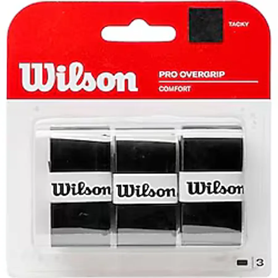Wilson Pro Overgrip üniseks tenis grip bandı Ölçü Birimi Siyah