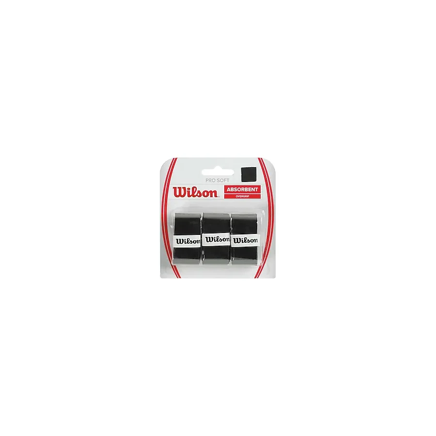 Wilson Pro Soft Overgrip Tenis Raketi Gribi WRZ4040BK Siyah