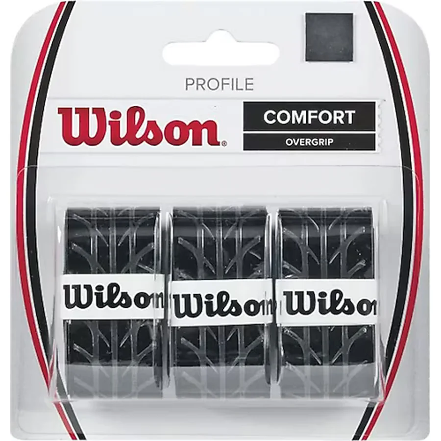 Wilson Profile Comfort Tırtırlı Overgrip WRZ4025 Siyah