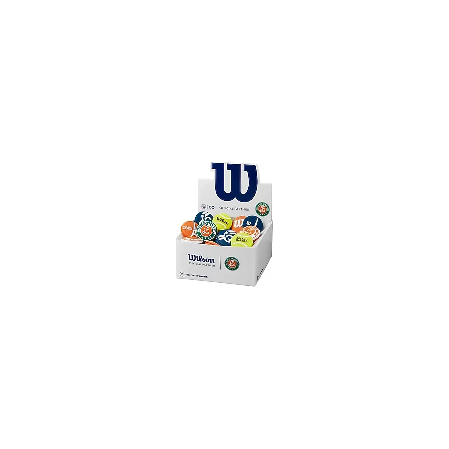 Wilson Roland Garros Tenis Raketi Titreşim Önleyici 50li Kutu WR8411701001