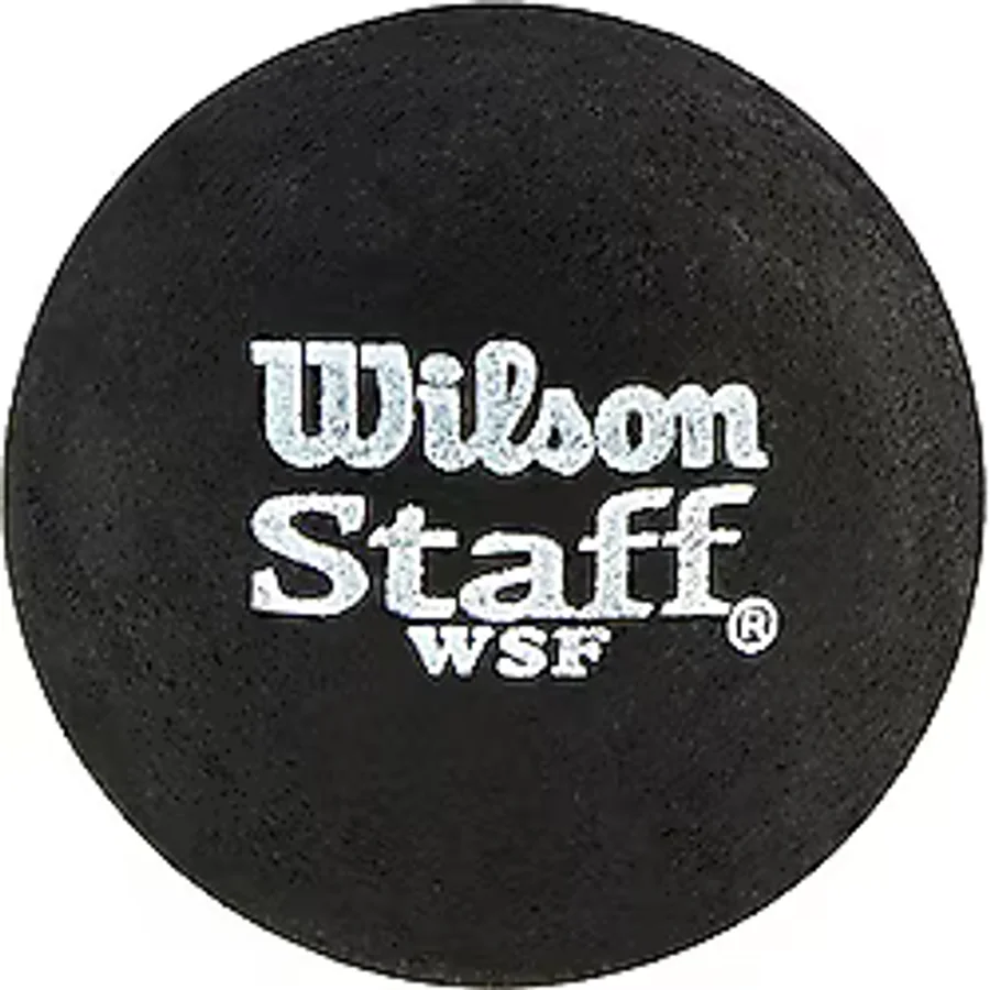 Wilson Staff Squash 2 Ball Squash topu 2 adet Siyah