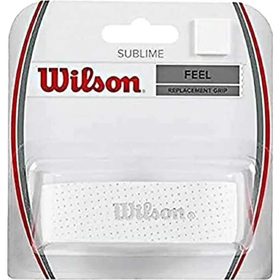 Wilson Sublime Feel Tenis Raketi Overgrip Sublime Feel, Siyah, 1 Paket