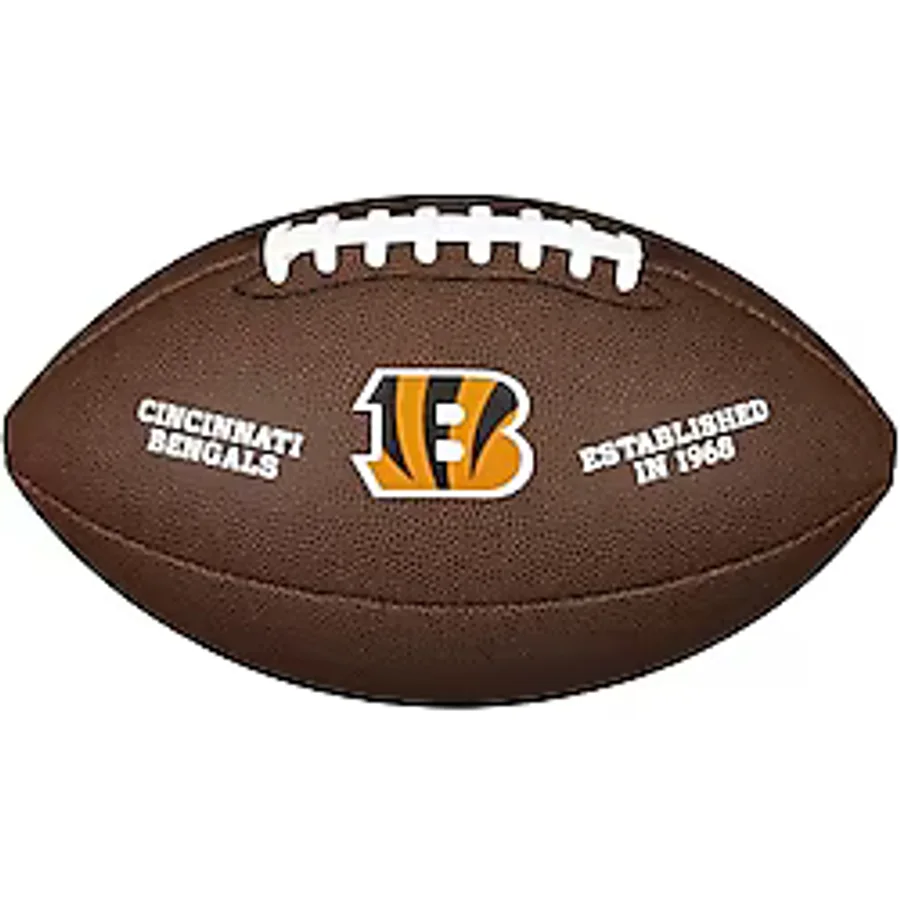 Wilson Üniseks Yetişkin NFL Team Logo Topu, Kahverengi, Resmi