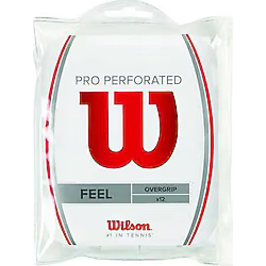 Wilson WRZ4006WH Pro Perforated 12'li Tenis Gribi