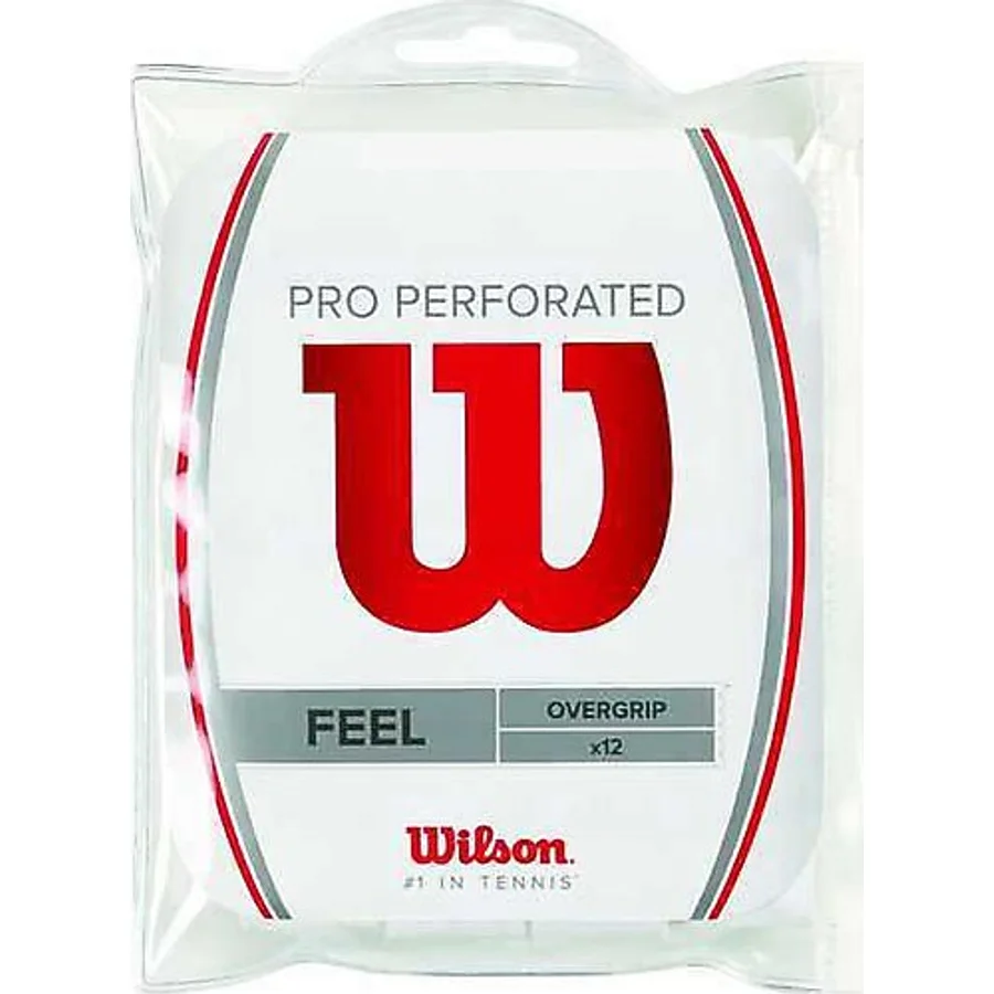Wilson WRZ4006WH Pro Perforated 12'li Tenis Gribi