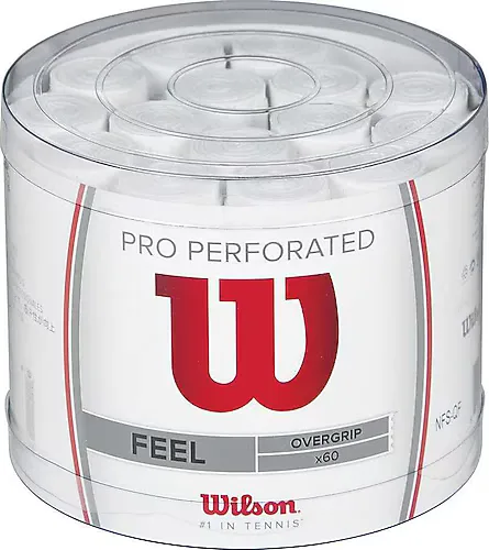 Wilson WRZ4008WH Overgrip Pro Perforated 60'lı Raket Gribi