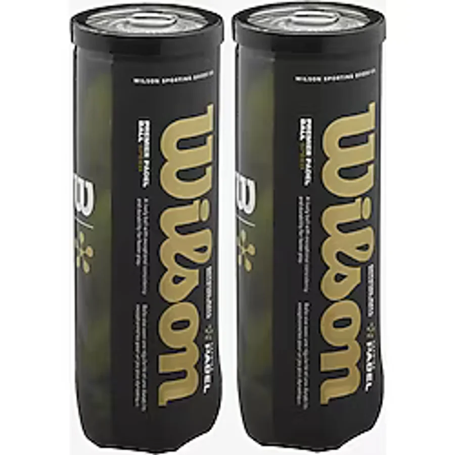 Wilson X3 Speed Padel Topu 3'lü Kutu (2 Kutu Set - 6 Top) WR8909601001
