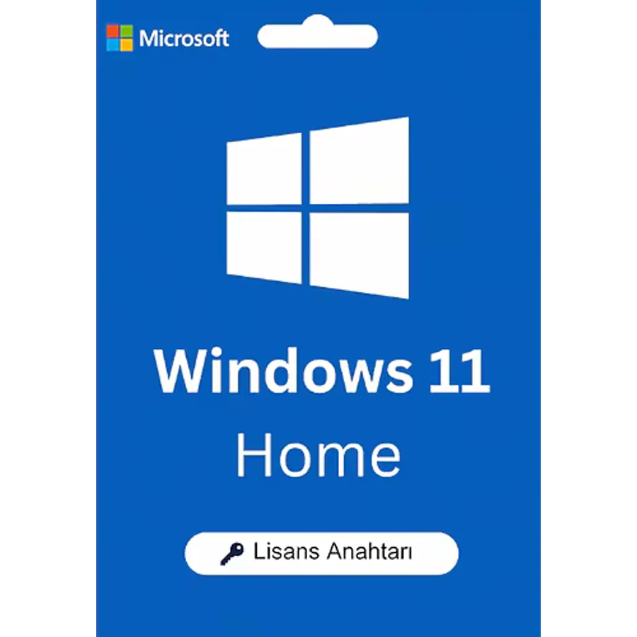 Windows 11 Home Dijital Lisans Ürün Anahtarı
