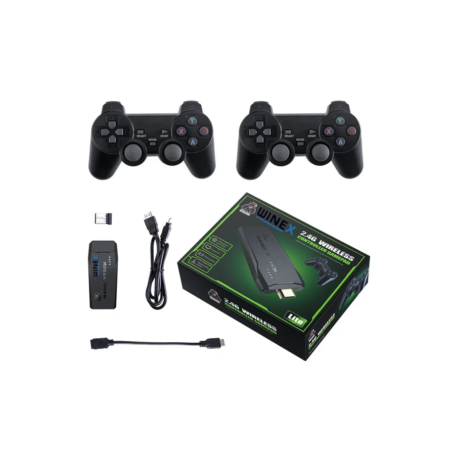 Winex Mobile Winex Arcade Yeni 4khd Retro Game Stick 90 Lı Yıllar Atari Makinası Oyunları 20000 Oyunlu Konsol