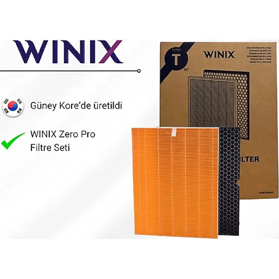 Winix Zero Pro Filtre Seti - Filtre T