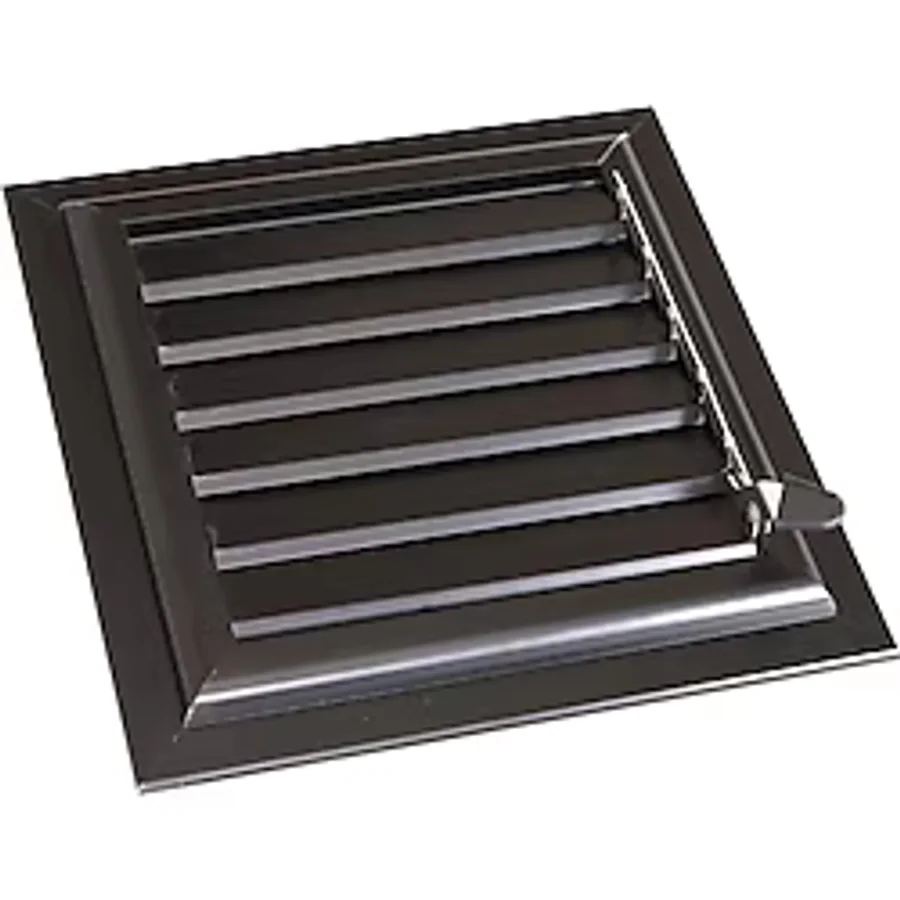 Winlüx Alüminyum Banyo Menfezi Mat Siyah
