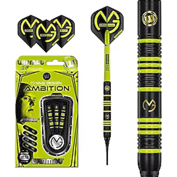 Winmau MvG Ambition 20 G Elektronik Dart Oku Seti