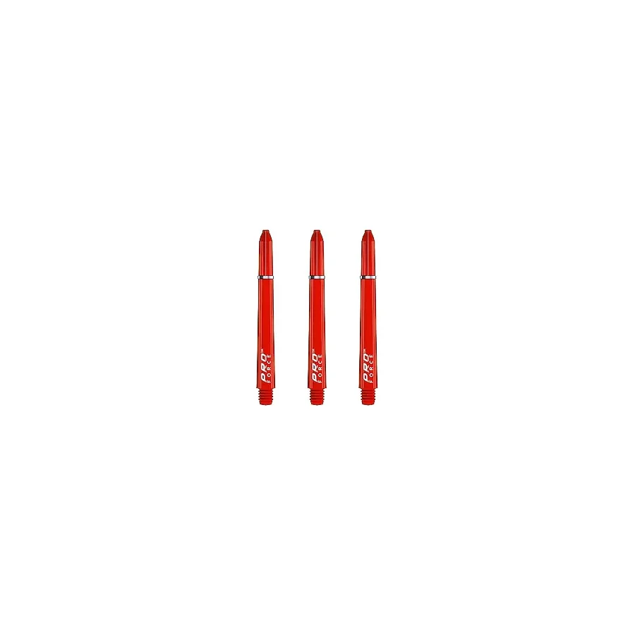 Winmau Pro-Force Dart Shafts Kırmızı Short