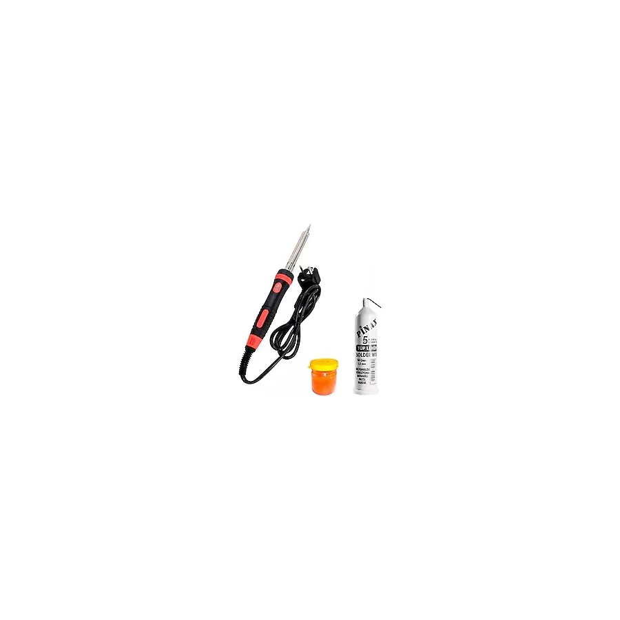 Winnboss 60W Profesyonel Lehim Makinesi Kalem Havya 1 Adet Leyim Teli ve Pasta ile Yüksek Performans
