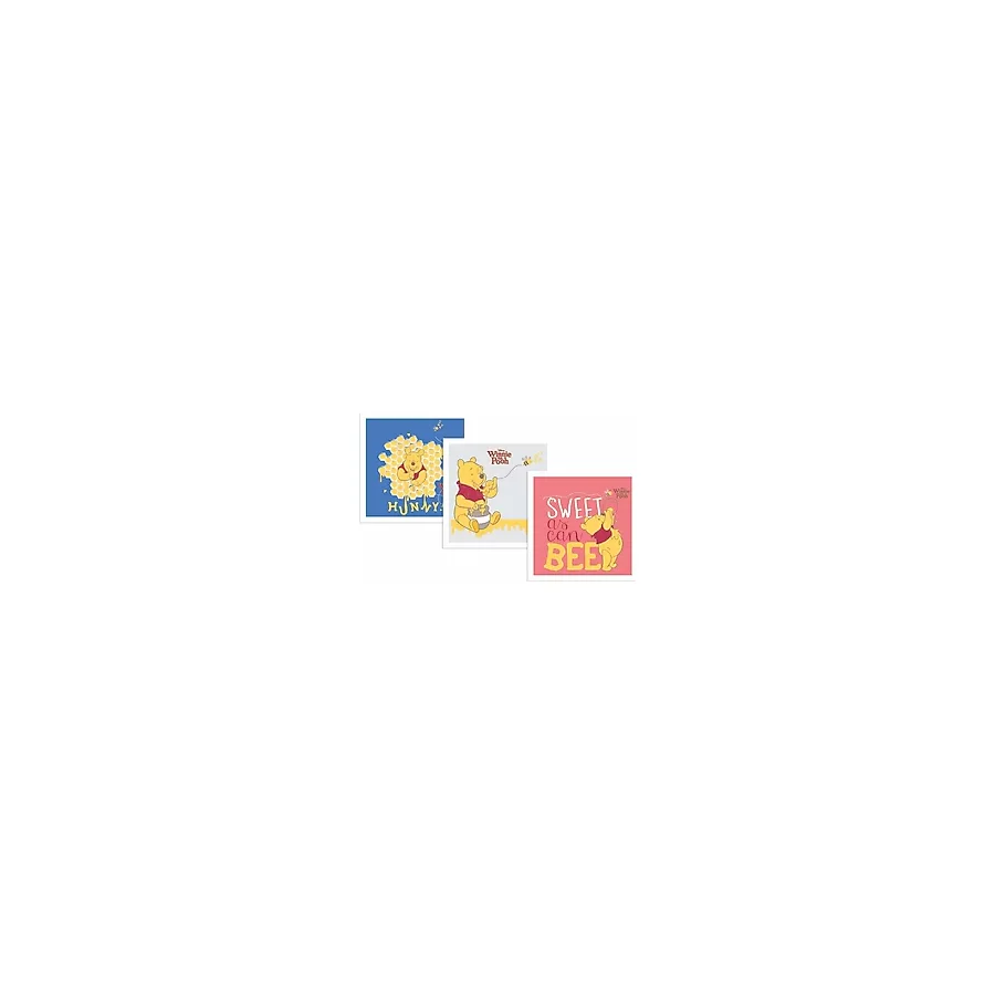 Winnie Doğum Günü Kartı 9X5,5Cm + Zarf (10 Lu Paket)